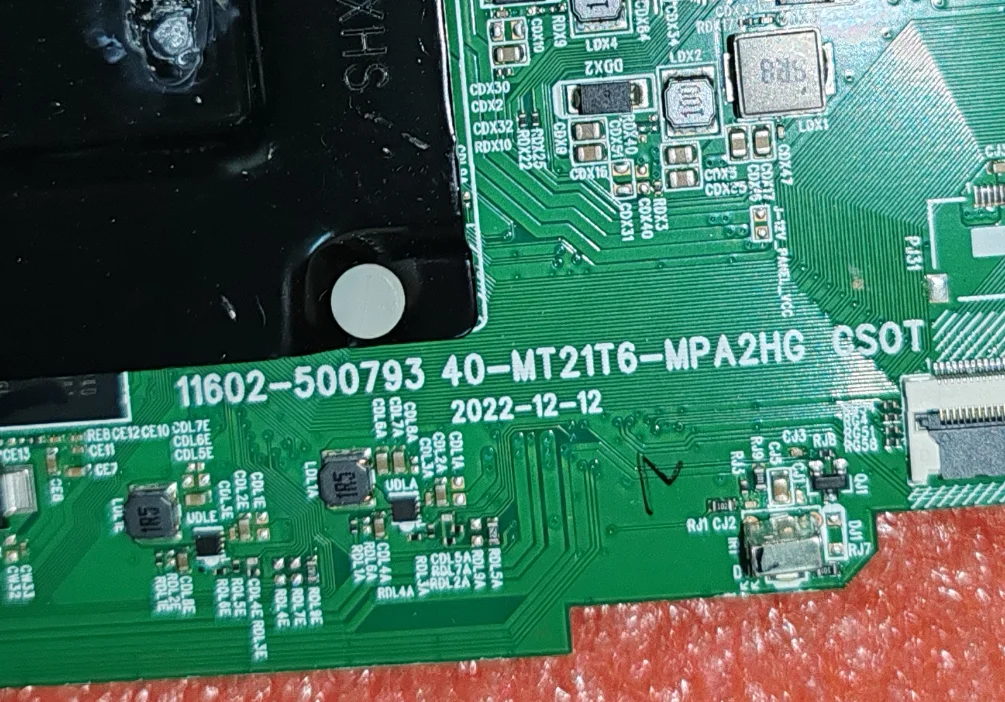 11602-500793 40-mt21t6-mpa2hg LED ثلاثة في واحد لوحة أم للتلفزيون، صورة مادية، تم اختبارها جيدًا