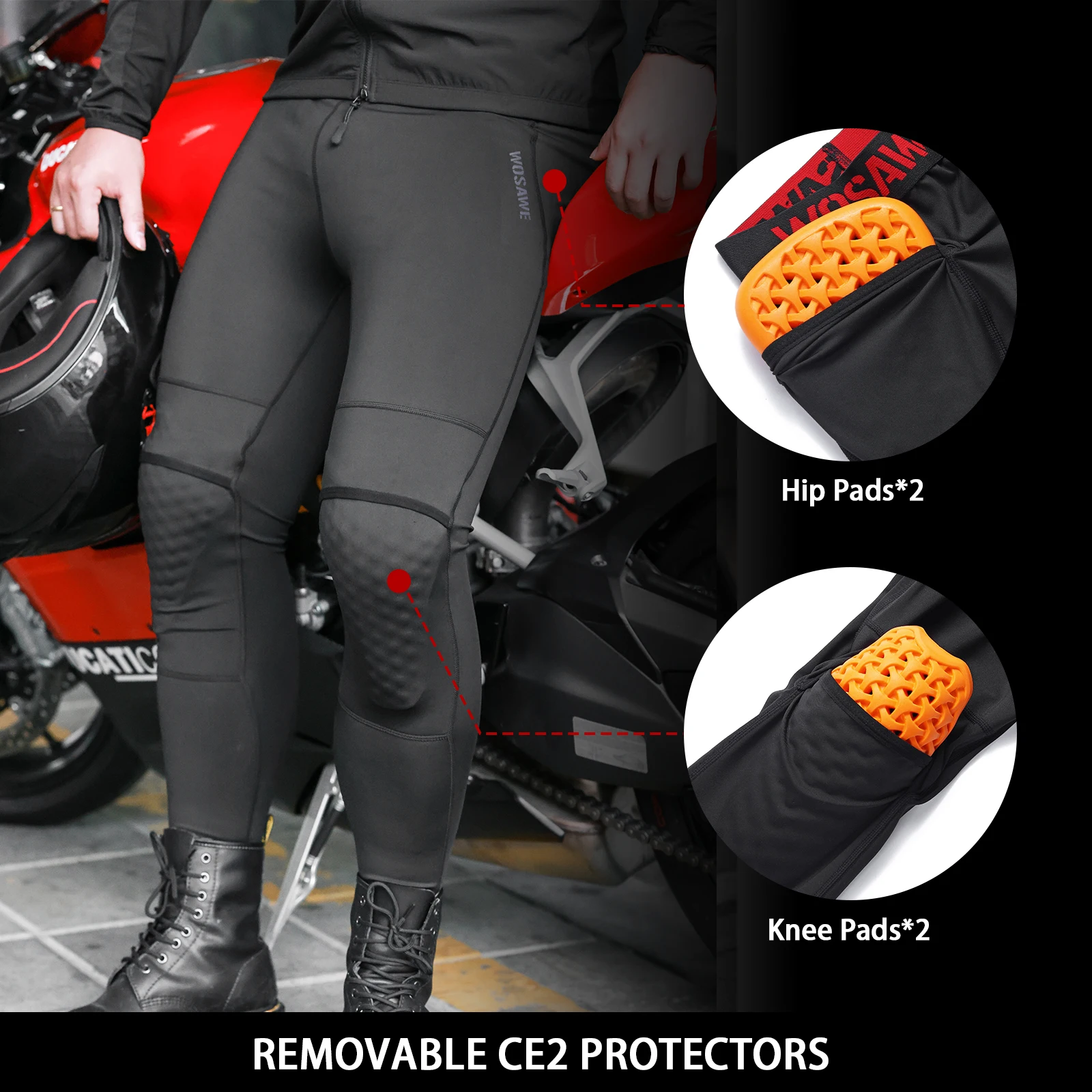Thumbnail 2 - #19 Protective Motorcycle Trousers Discount Picks