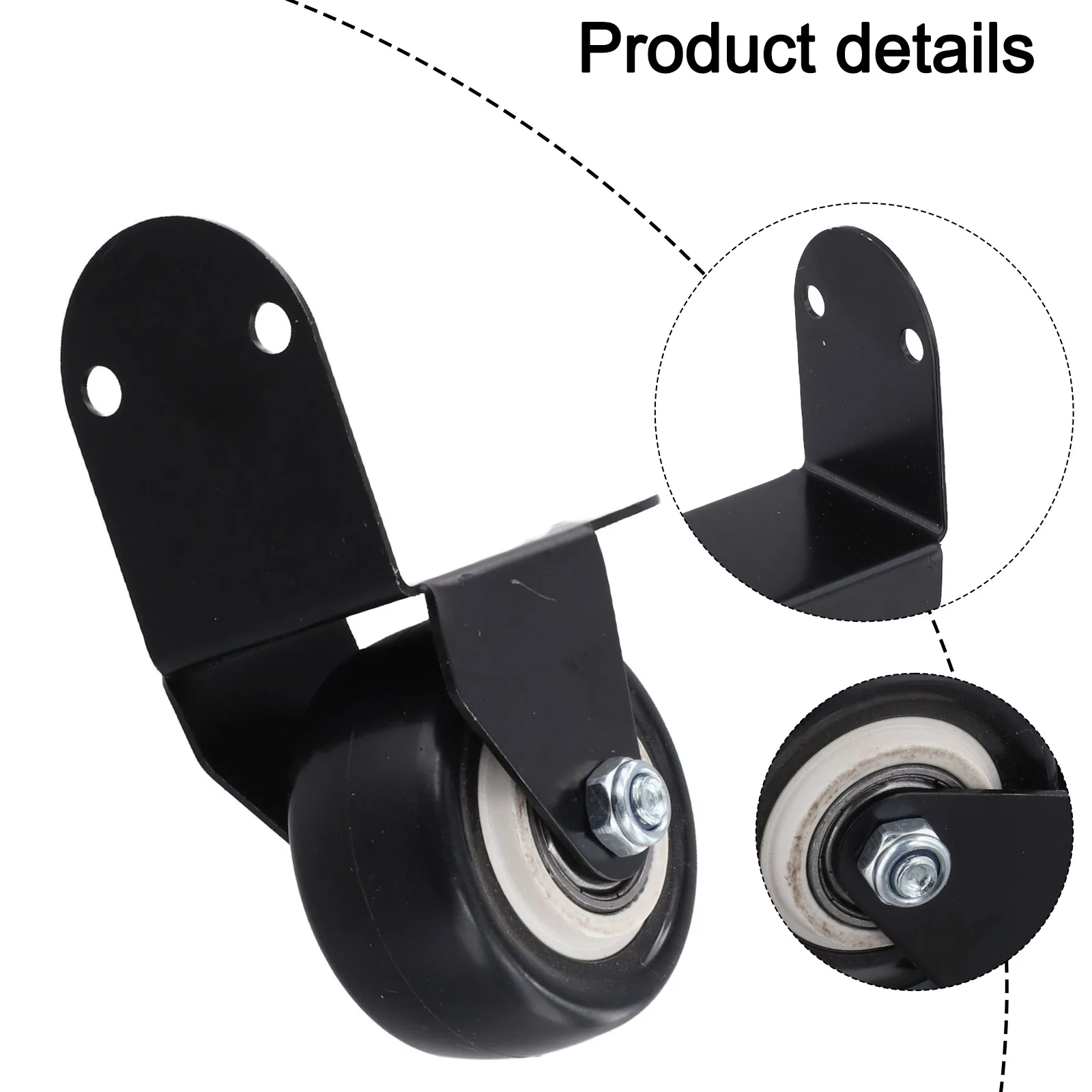 Ball Bearing Caster Load-Bearing Caster 2 Inches Silent Furniture Caster Long-lasting Materials Pressure-Resistant