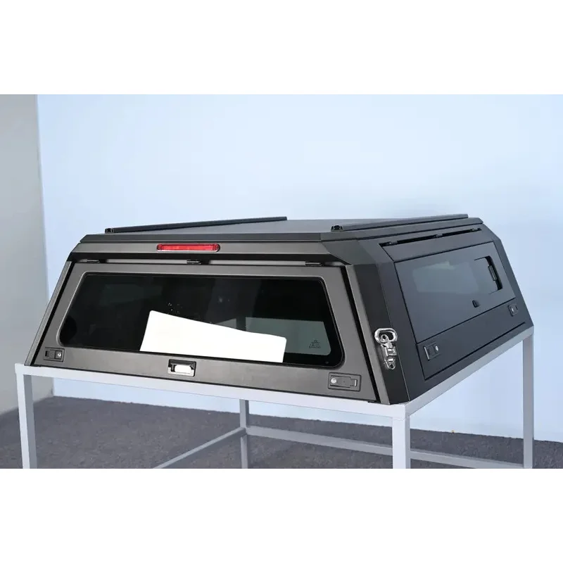 Factory Hot Sale4X4 Heavy Waterproof Aluminum Hardtop Bed Cap Topper Pickup Canopy With Storage Box AMAROK/ R