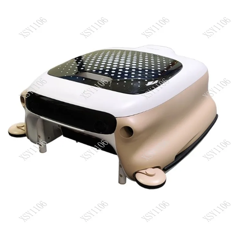 Automatic Robotic Pool Vacuum Cleaner Easy-to-Use Surface Skimmer Pool Cleaning Robot for Maintaining Water Quality