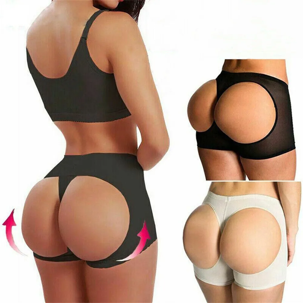 Women\'S Butt Lifter Body Shaper Bum Lift Pants Buttocks Enhancer Shorts Booty Underwear Revealing Buttocks Pants