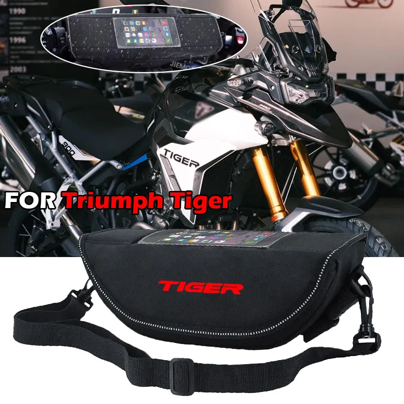 For Triumph Tiger 660 800 900 GT PRO Rally Explorer 1200 1200 XCA XC Motorcycle Tote Bag Anti Sailor Tote Travel Navigation