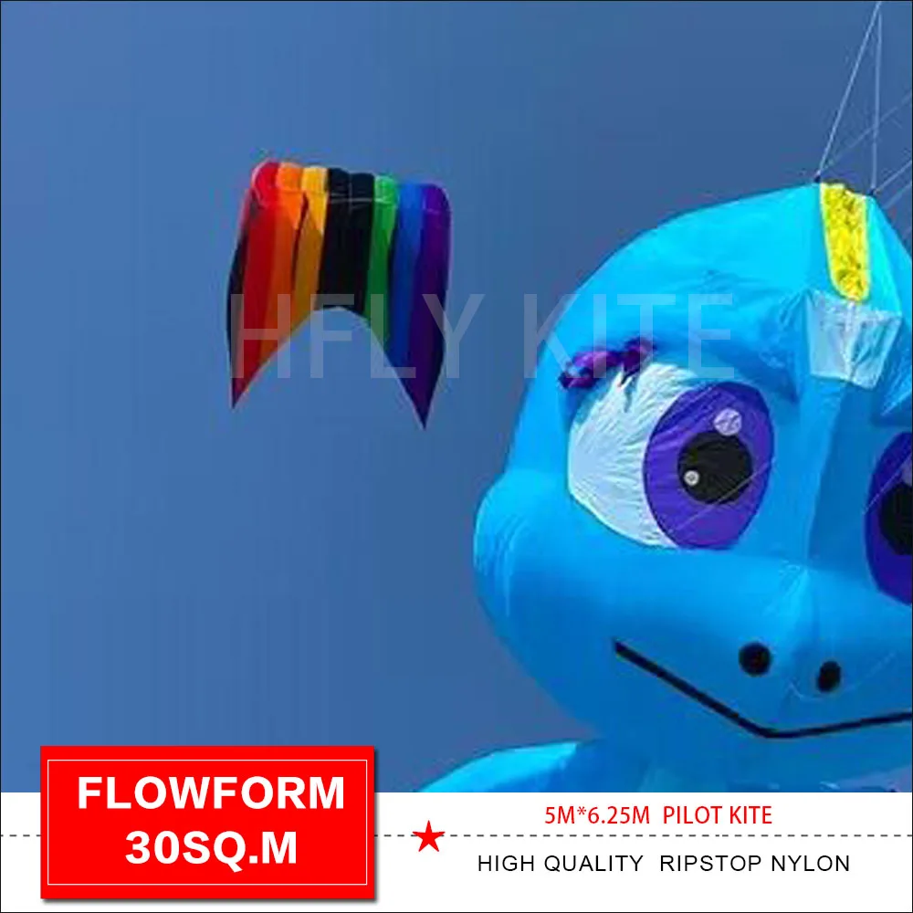 NEW ARRIVAL 30SQ.M  FLOWFORM KITE PILOT  SOFT INFLATABLE  KITE