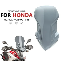 For Honda NC700X NC750X NC 750 700 X NEW Windscreen Screen Windshield Motorcycle Accessories NC750 NC700 16-2019 Wind Deflectors