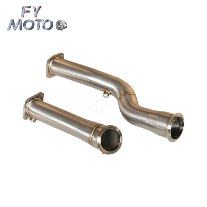 M PERFORMANCE Downpipe For BMW S58 G80 M3 M4 2020+ Without Flexpipe Style 1