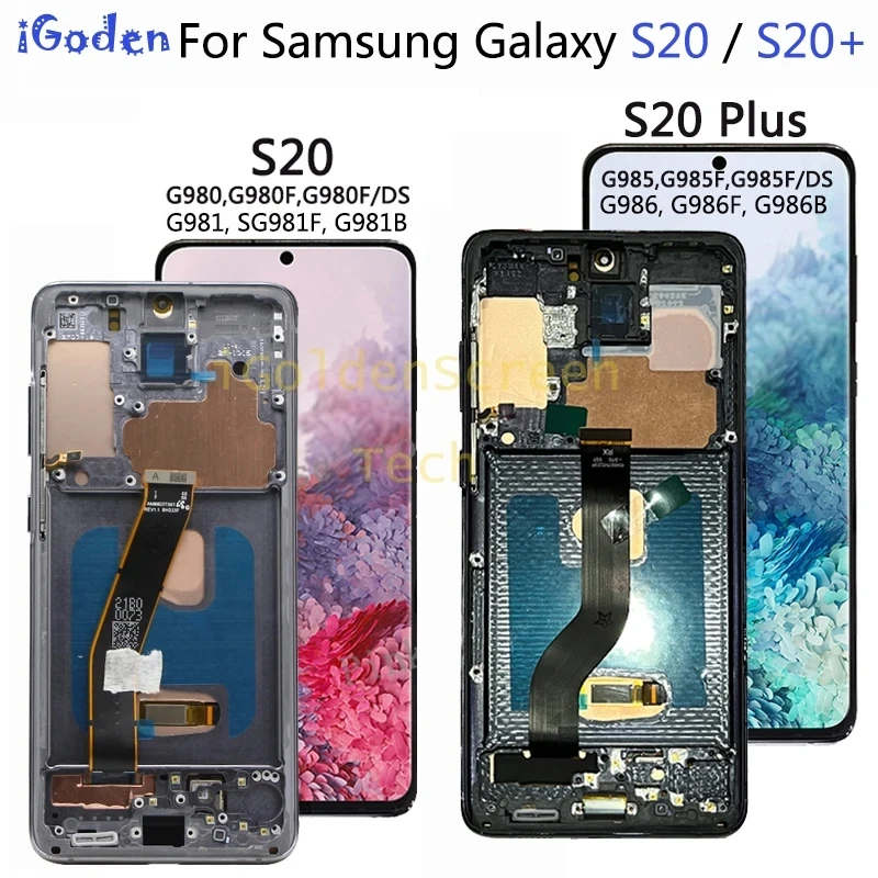 مراجعات ونصائح حول شاشة LCD OLED لجهاز Samsung Galaxy S20