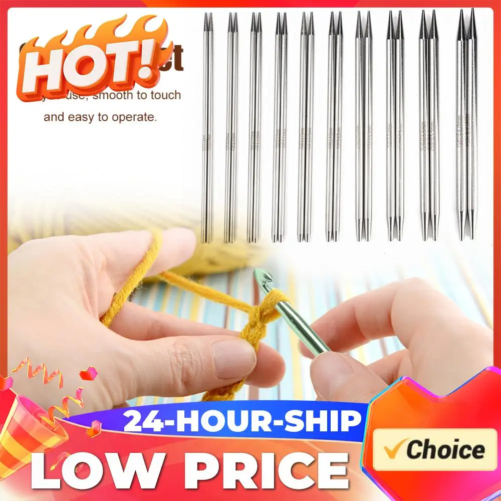 

Наборы для вязания крючком: многофункциональные круговые спицы из нержавеющей стали для рукоделия, шитья и плетения