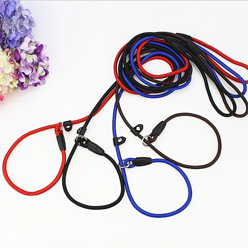 

Dog Soft Handle Adjustable Lead Leash Explosion-proof Punch P Rope Large Dog Walking Climbing Grade Nnylon Rope Pet Accessories