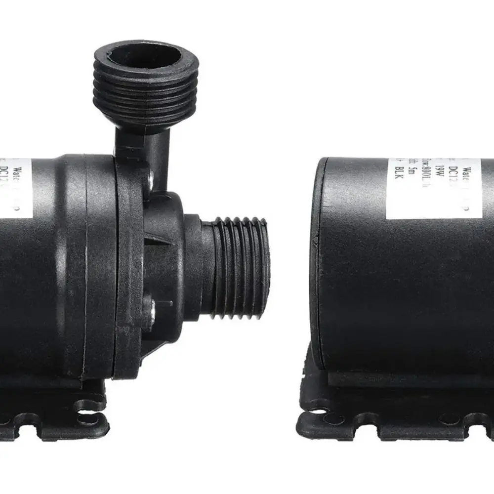 Immagine 4: Pompa Centrifuga DC12V/24V 800L/H IP68 Impermeabile con Motore Brushless, Pompa Acqua Silenziosa e Durevole per Piscine e Sistemi di Raffreddamento