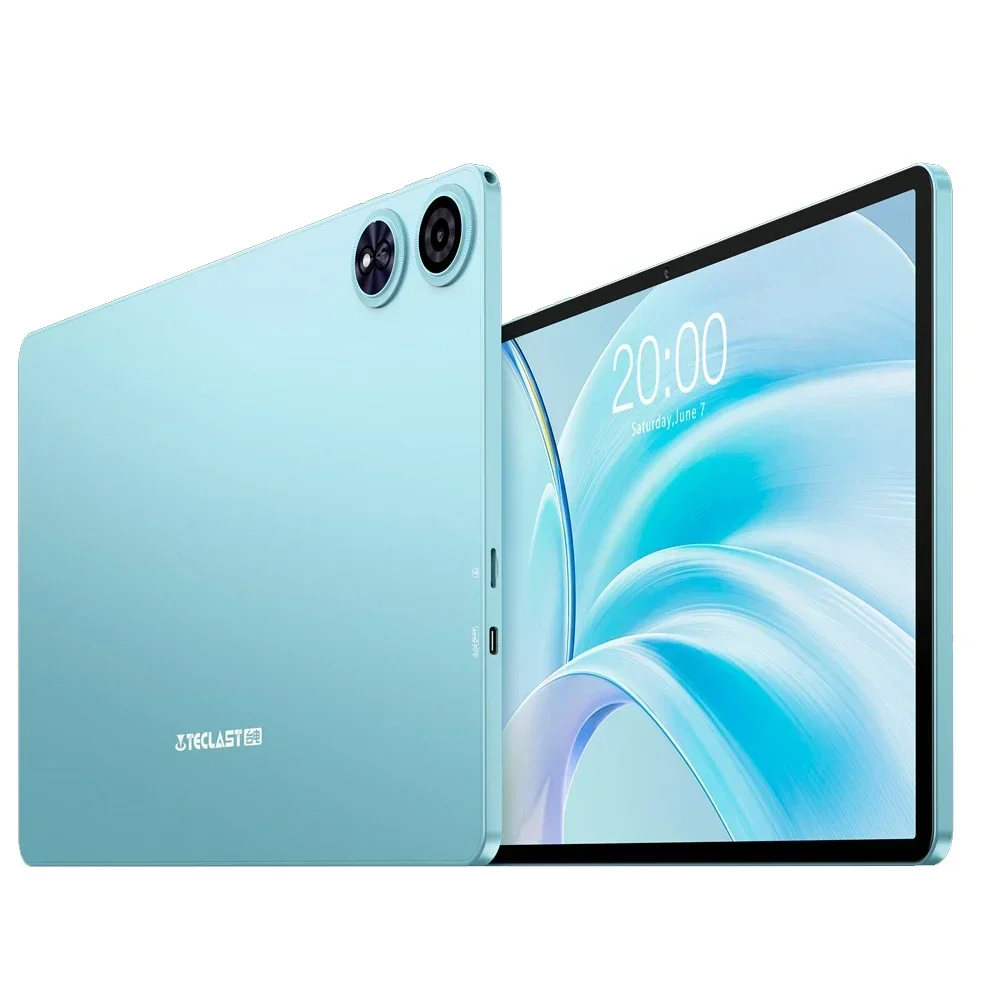 Casing Teclast P50 Tablet Layar 11 Inci Android 15 1280X800 Unisoc T606 CPU Octa-Core RAM 4GB ROM 128GB Baterai 7000MAh 8MP + 5MP