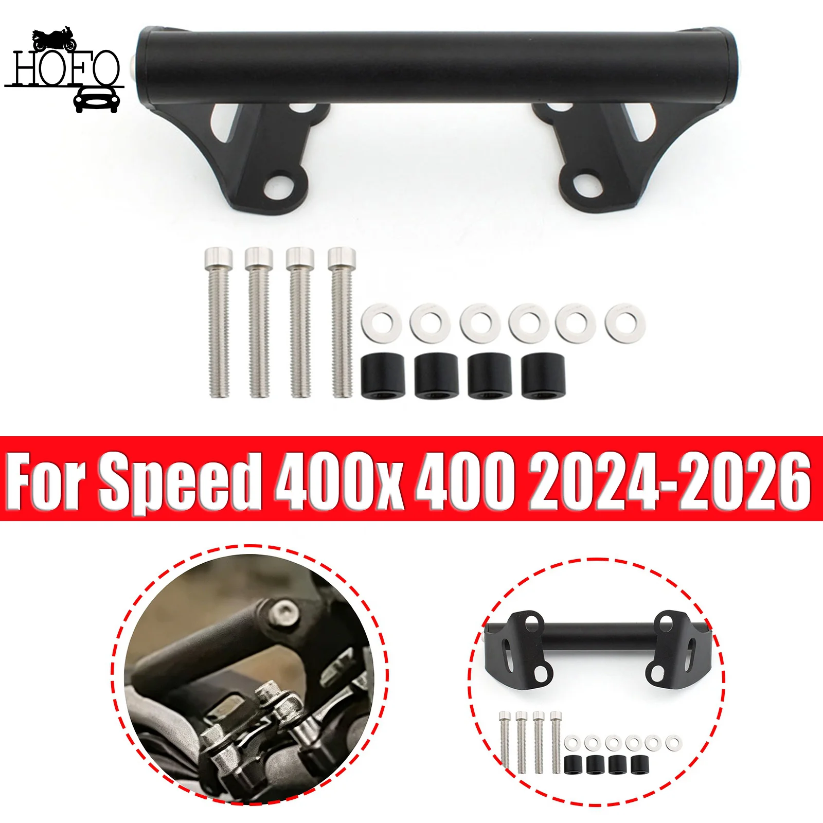 GPS Navigation Phone Holder Brackets Mounts For Speed 400x 400 2024-2026