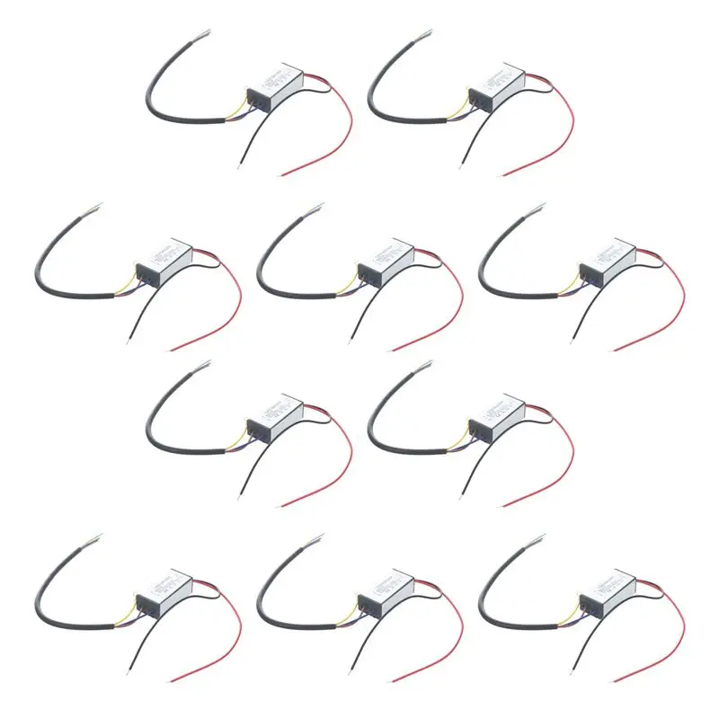 

Hot Sale-10X LED Lamp Transformer Driver Power Supply DC 36V 20W Waterproof