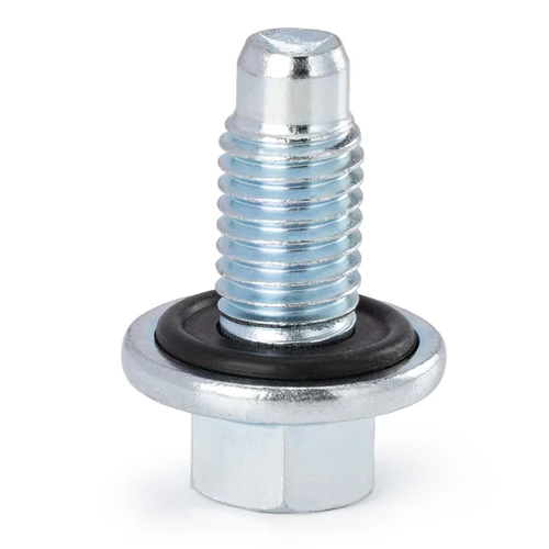 Imagen 2 del producto Tapón de drenaje de aceite de 10 piezas con junta tórica, pieza de motor para Buick, Cadillac, GMC, Chevrolet, Pontiac, 11562588, 31359503, 9L8Z6730A