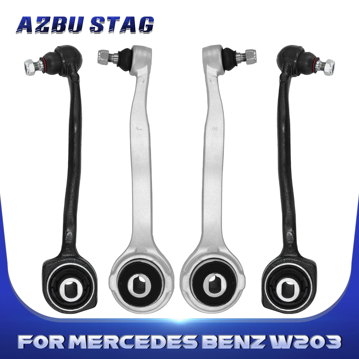 

Azbudeer 4 шт. Передняя Нижняя Верхняя деталь для Mercedes-Benz W203 C240 C580 CLK320 CLK350 CLK50 CLK550 2001-2013