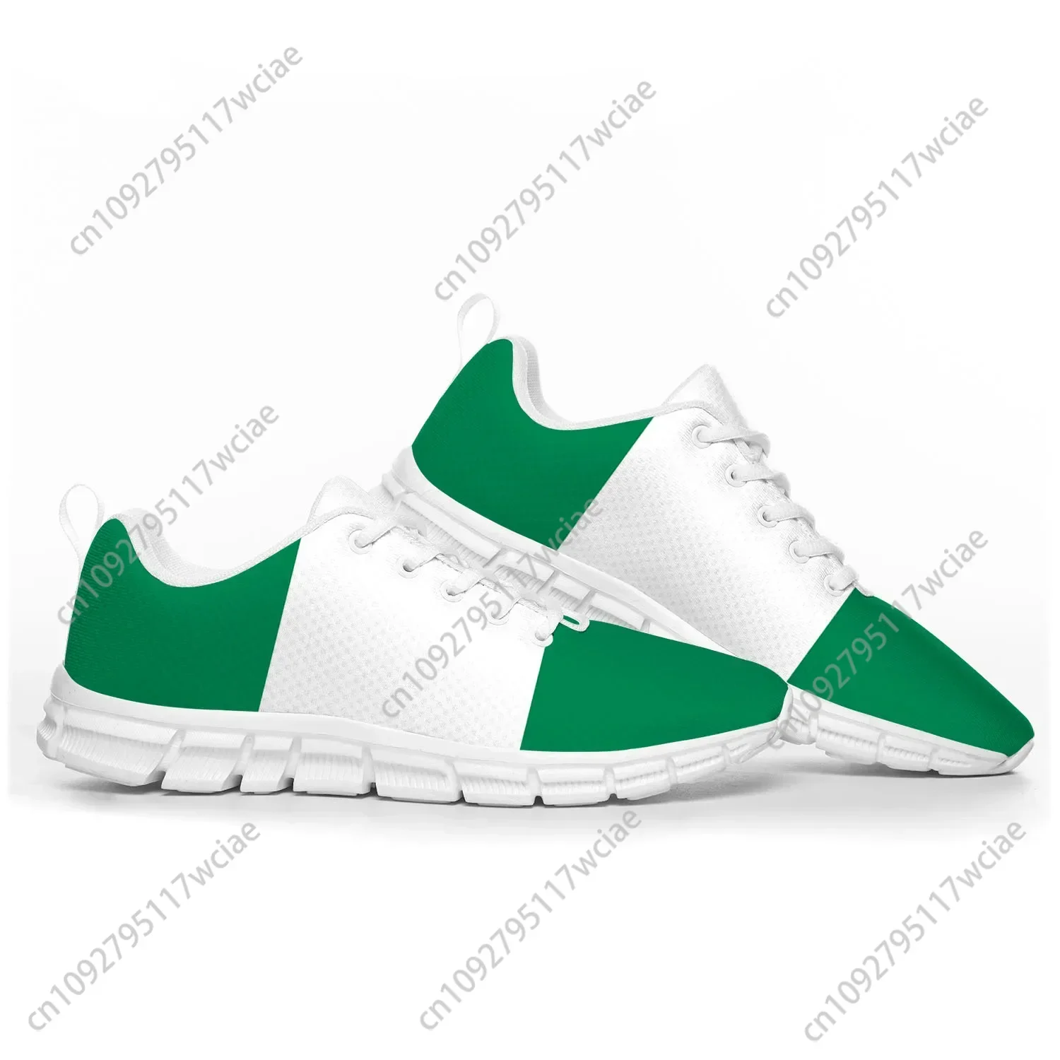 

Nigerian Flag Sports Shoes Mens Womens Teenager Sneakers Nigeria Fashion Casual Custom High Quality Couple Shoes