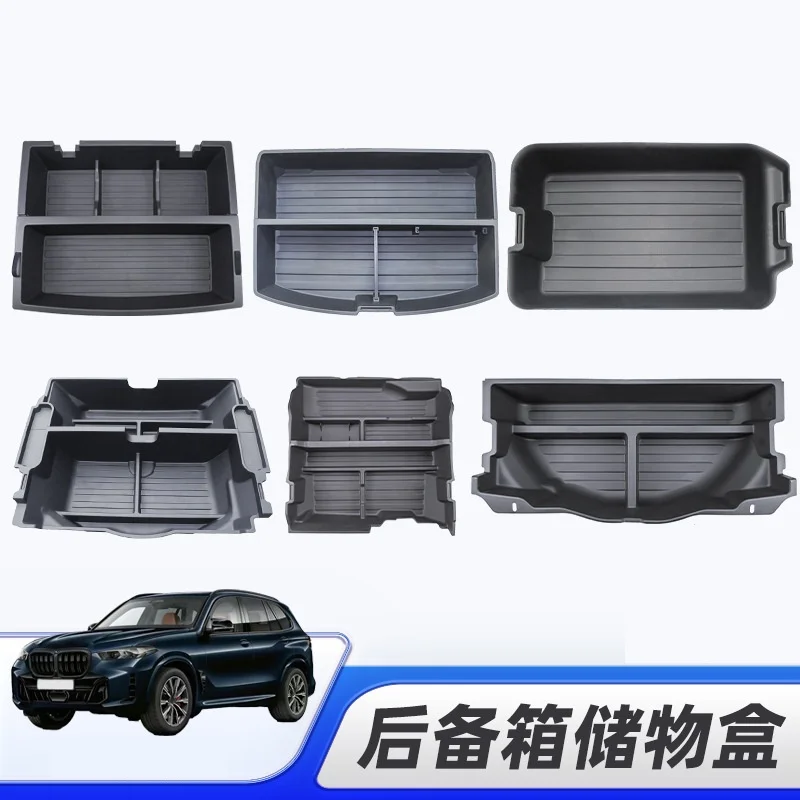 

Rear Trunk Storage Box for BMW X1 X2 X3 X5 X6 X7 2018-2025 Modified Tail Organizer Box Accessories specific Parts