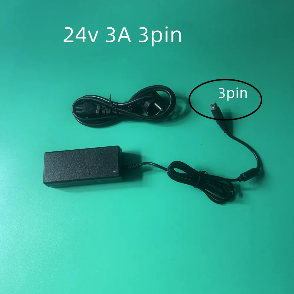 24V 3A AC Adapter For FDL Label Printer Pos System PRL0602U-24 6986618-5S Power Supply FDL1207A 24V 2.5A 60W 3PINS