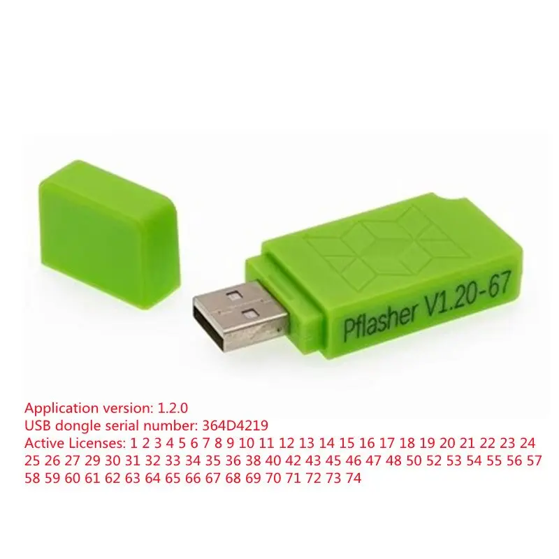 3 LED Bench Boot Cable for PCMflash V1.20 67 in 1 ECU Programmer V1.21 USB Dongle Bench Mode Flash Tool