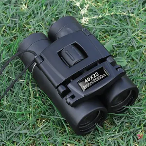 40x22 HD powerful binoculars 2000m long range foldable mini telescope BAK4 FMC Optical for hunting sports outdoor camp 10 Main Sales Binoculo Long range - №4