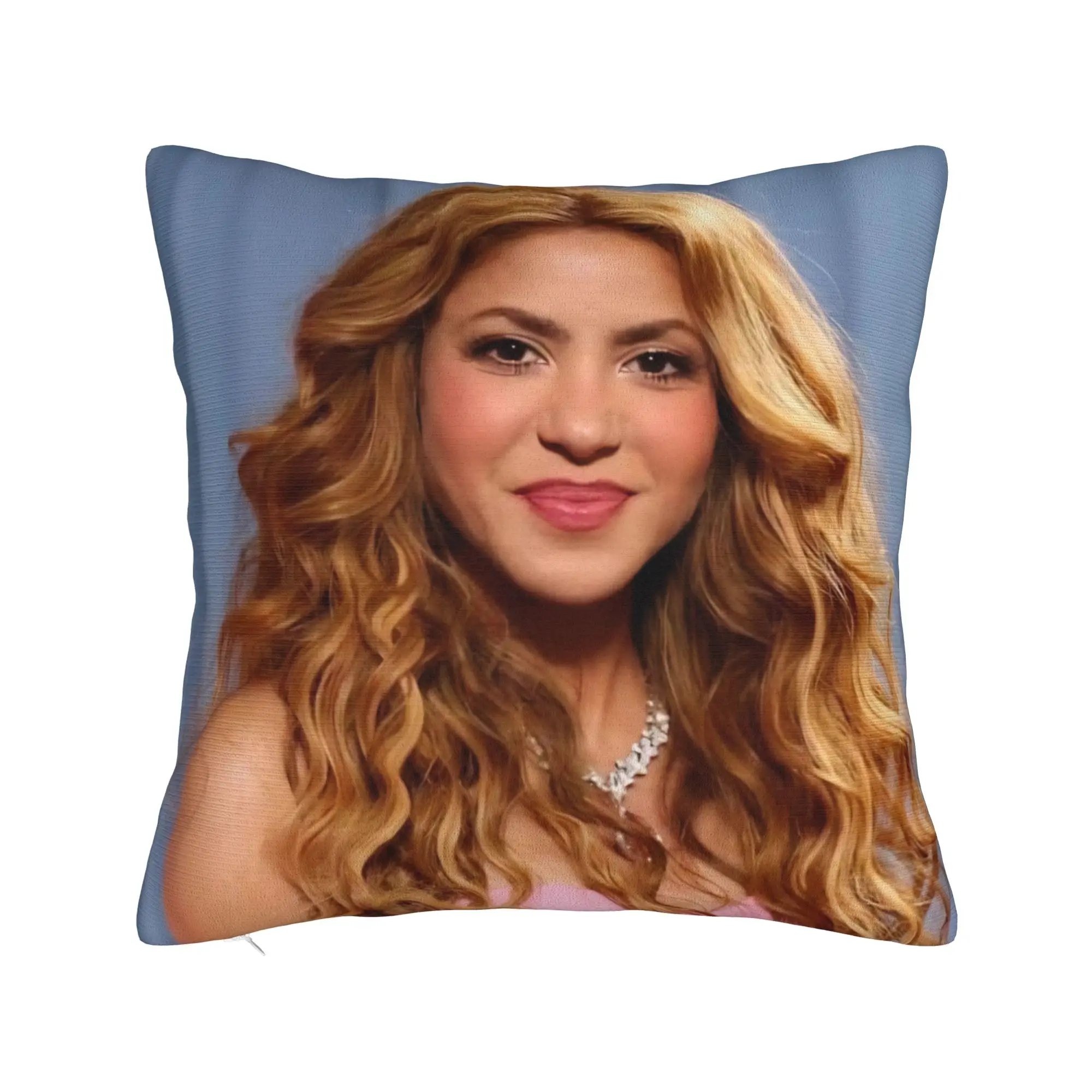 Decorative Pillowcase Shakira Singer Merchandise Bedroom  Throw Pillow Case Cover Square Multiple Sizes