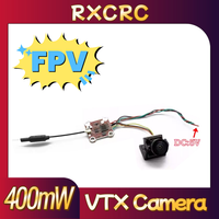 RXCRC 5.8G module 400mW VTX Transmitter MINI Camera1200TVL 160°fov ,for FPV remote、control vehicles、fixed-wing aircraft ete.