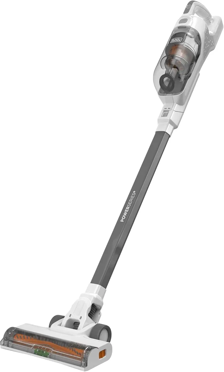 

BLACK+DECKER POWERSERIES+ 20V MAX Cordless Stick Vacuum with LED Floor Lights, Lightweight, Multi-Surface, Gray