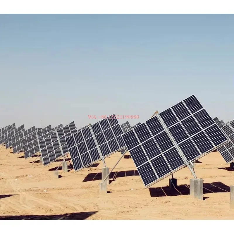wmwmnu 2KW Dual Axis Solar Panel Tracking System Kit All Key Components Included Ground Mounted Two Axes Solar Tracker