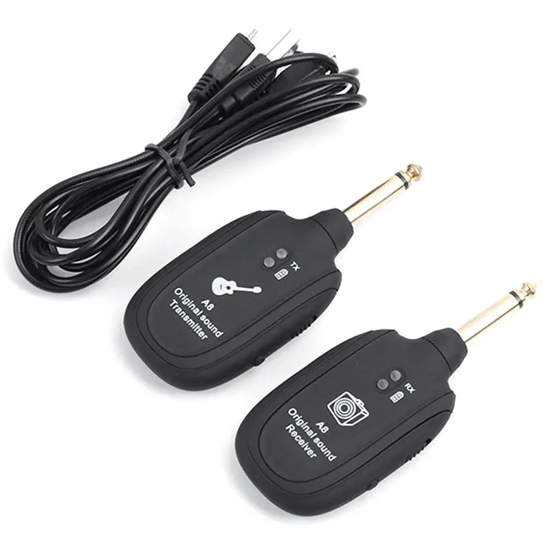 

Беспроводная система передачи звука ABLB-1 Set A8 для гитары, электронный инструмент, ABS+медь+электронные компоненты