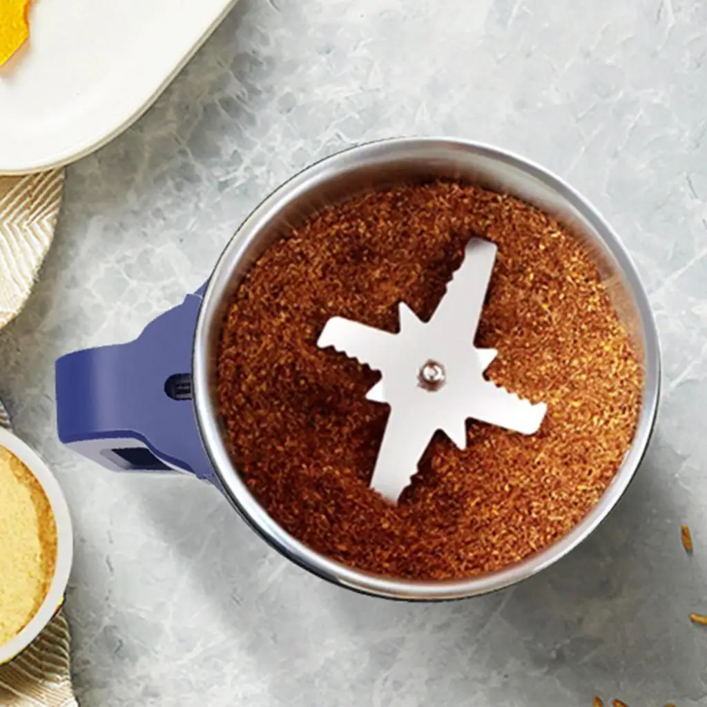 Coffee Bean Grinder 1L Large Capacity Household Stainless Bean Grinder Cup