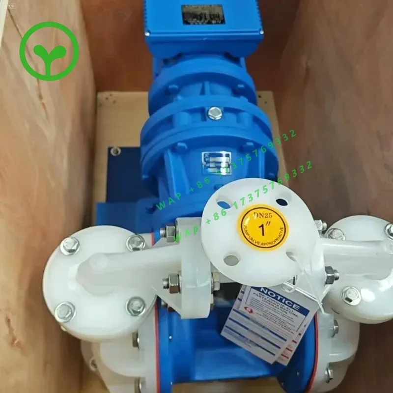 【2026】Factory Supplier 230V/380V /220V Customized 1 Inch Liquid Transfer Diaphragm Pump/PP Electric Double Diaphragm Pum