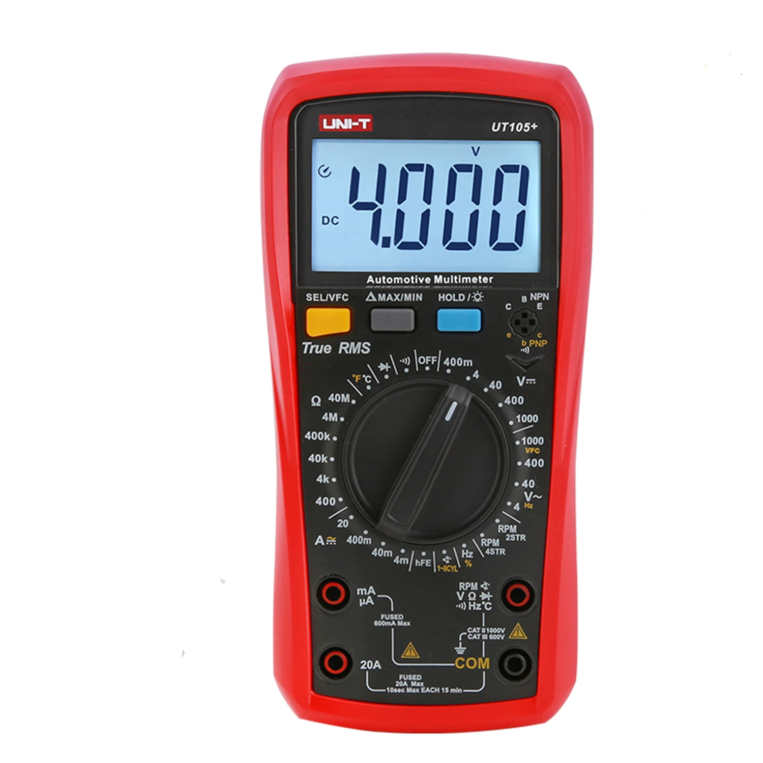 UNI-T UT105+ UT107+  Automobile Multimeter High Precision True RMS Automobile Automatic Range Actual Value Digital Multimeter