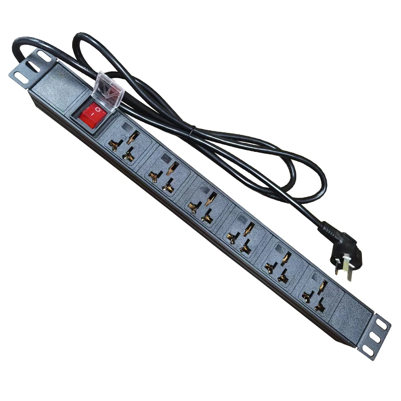 Cabinet Attachment Universal PDU Power Distribution Protection Power Cable Plug 16A/10A