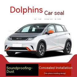 Car Door Sealing Strip For BYD Dolphin Whole Car Sound Insulation Rubber Strip Silent Dustproof Noise Reduction Accessories