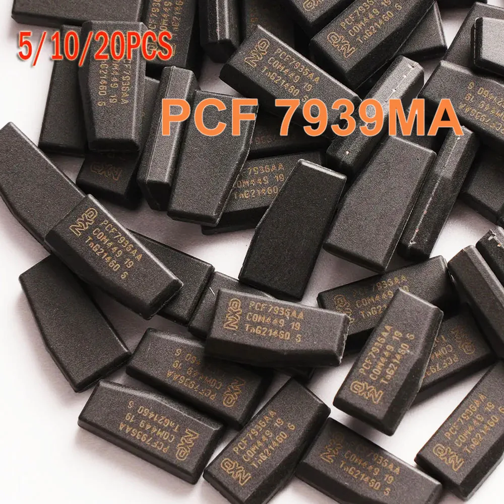 

5/10/20pcs Transponder Chip Original 7939 7939ma Pcf7939 Pcf7939ma ID49 Car Key Chip for Fiat