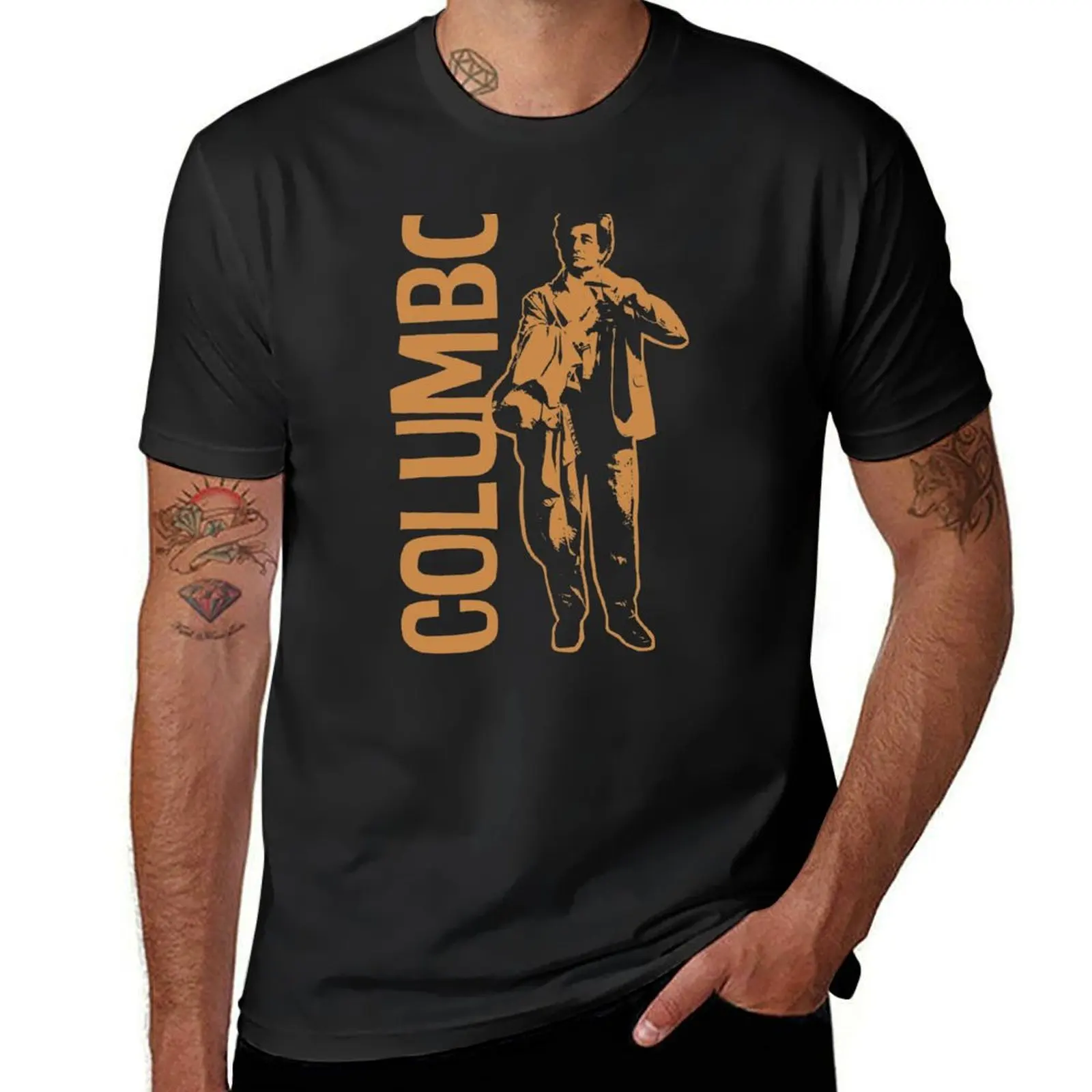 Columbo T-Shirt vintage clothes sports fans summer tops Blouse mens funny t shirts