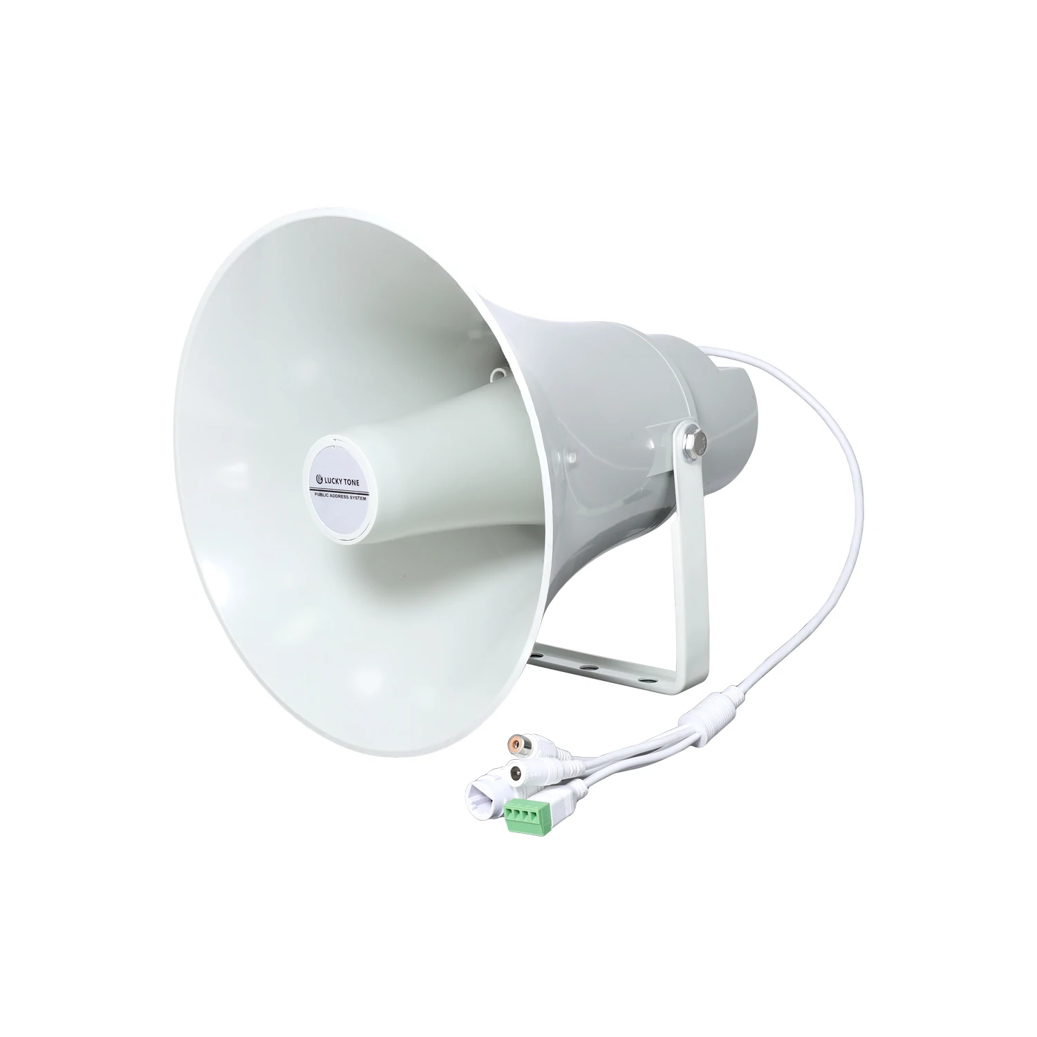 

ABS Outdoor Waterproof SIP Network Public Address System 30W Horn Speaker POE Power Supply