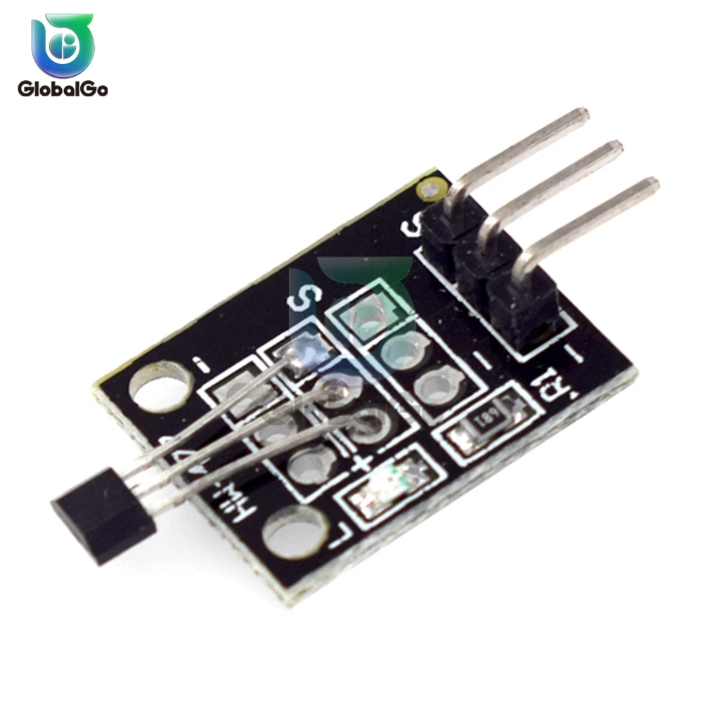 10PCS/LOT KY-003 Standard Hall Magnetic Force Sensor Module for Arduino AVR Smart Cars