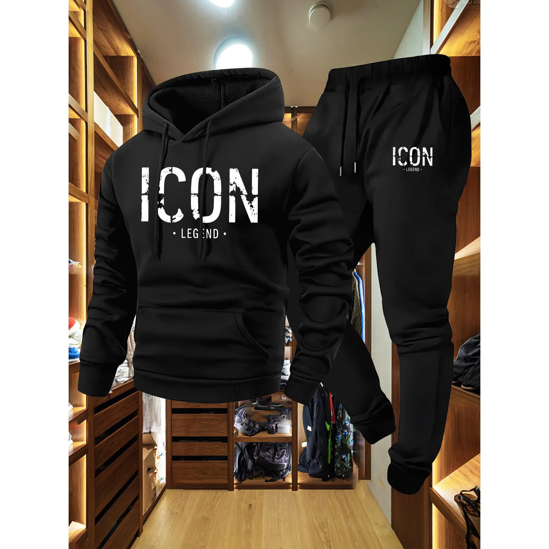 

Осень-зима 2024, новейшие толстовки, мужская мода, длинные брюки Y2K, комплекты мужской одежды, толстовка + брюки, спортивная одежда, спортивный костюм для мужчин