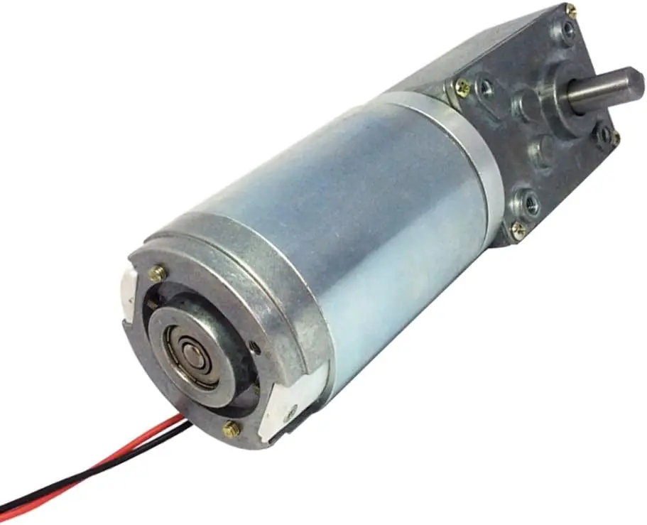 

24vdc 110 Rpm High-torque Drive Pmdc Worm Geared Motor with Gearbox Gear Reducer