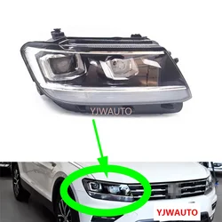 For VW Tiguan 2016 2017 2018 2019 2020 2021 Headlights car Headlamp Assembly Replacement Front Whole Auto Light Assembly