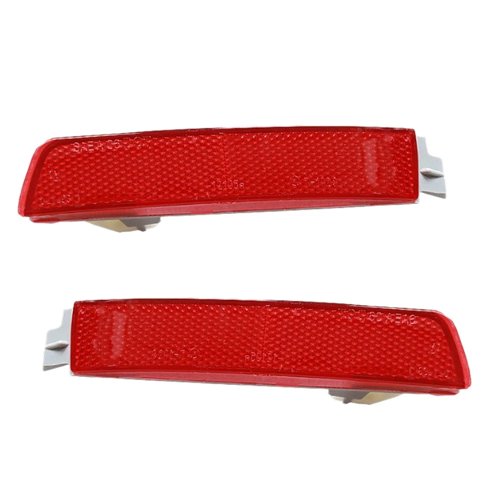 2Pcs for Sentra Juke Kicks Quest Rear Bumper Reflector Brake Lamp Taillight Parking Brake Light Fog Light