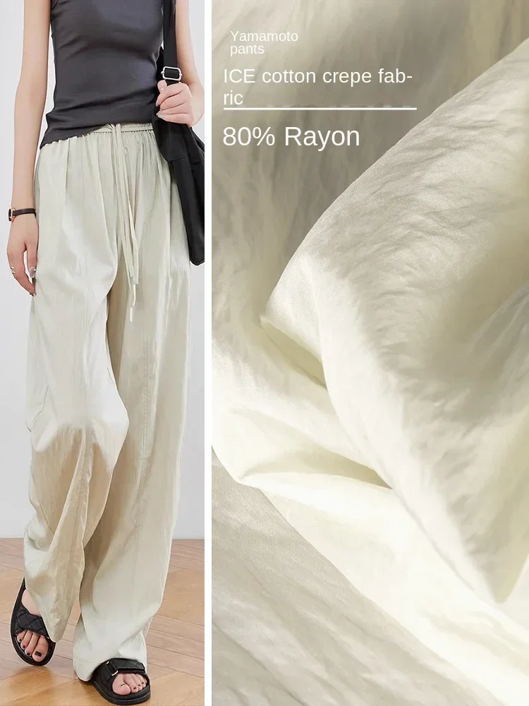 Ice Silk Crepe Fabr…