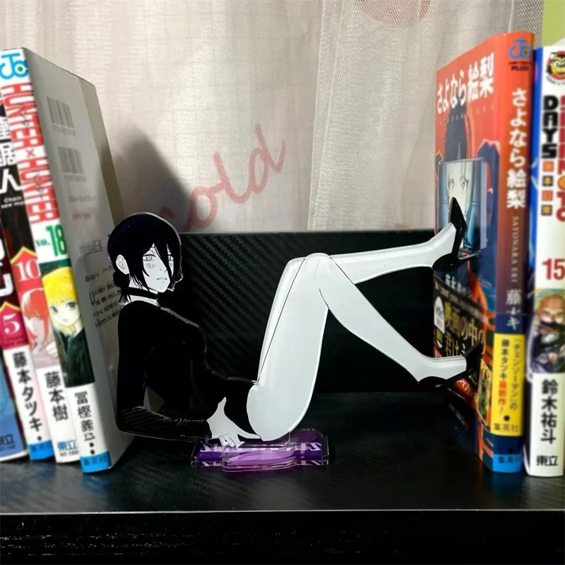 Anime Chainsaw Man Reze Power Makima Cosplay Stand Acrylic Plate Desktop Model Ornament Figure Decoration Accessories Prop