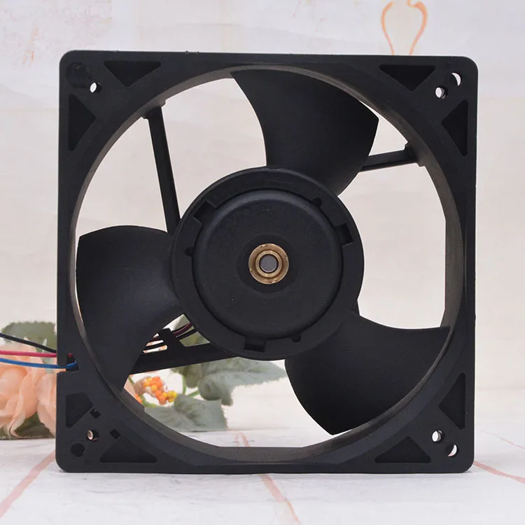 พัดลมระบายความร้อนตรวจจับความเร็วในการตรวจจับ12ซม. 48 V 0.54 A 12738 EFB1348VHE bfoo