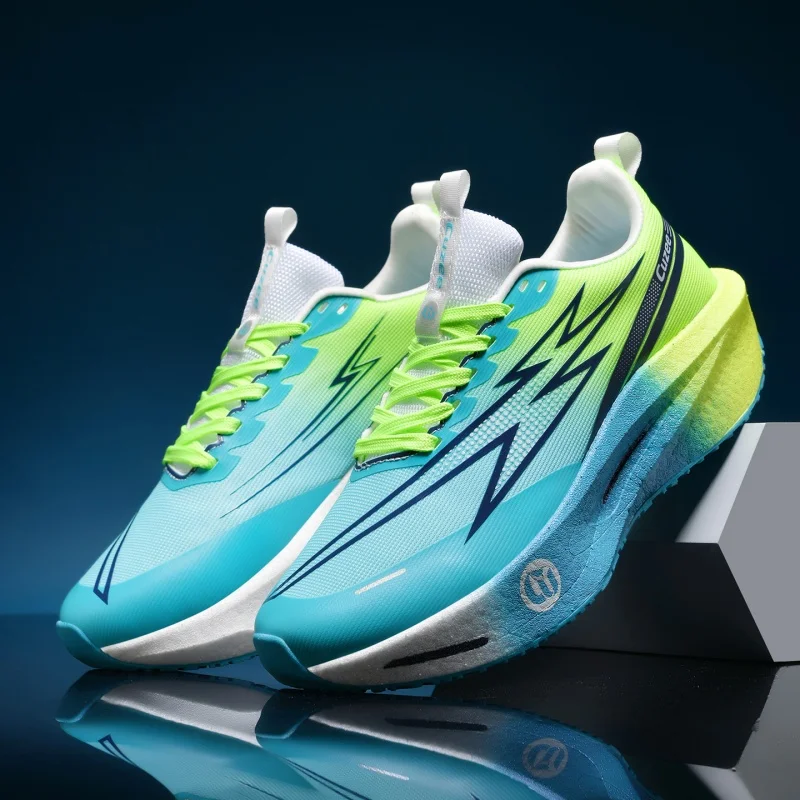 Men Running Shoes Carbon Board Speciality Marathon Casual Sports Breathable Lightweight Woman Comfortable Athletic Sneakers