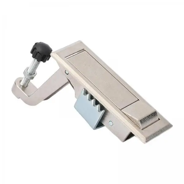 Electric Cabinet Panel Lock Push Button Spring Loaded Hand Operated Latch for Machinery Cabinets and Panels