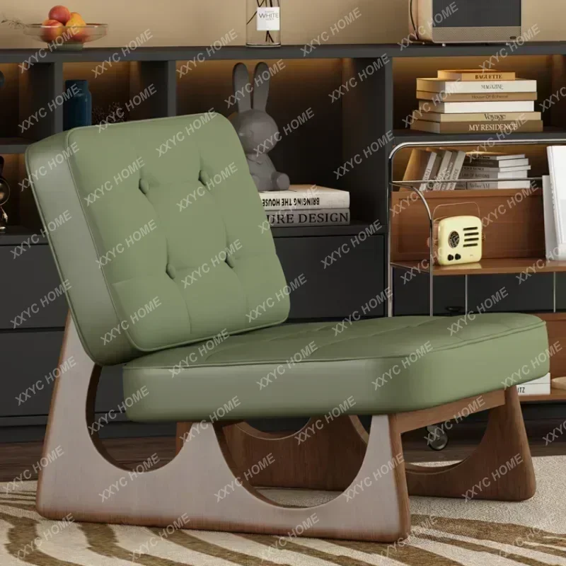 

Ретро-подушки, стулья, балкон, зеленый губчатый деревянный стул, дизайнерский эргономичный стул Sillones Para Sala De Estar, мебель для гостиной