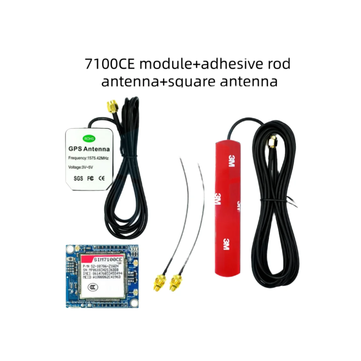 4G-Modul-Entwicklungsboard SIM7100C/SIM7100CE mit 7-Modus-LTE-Kommunikation und Dial-up-Internetzugang – Detail 3