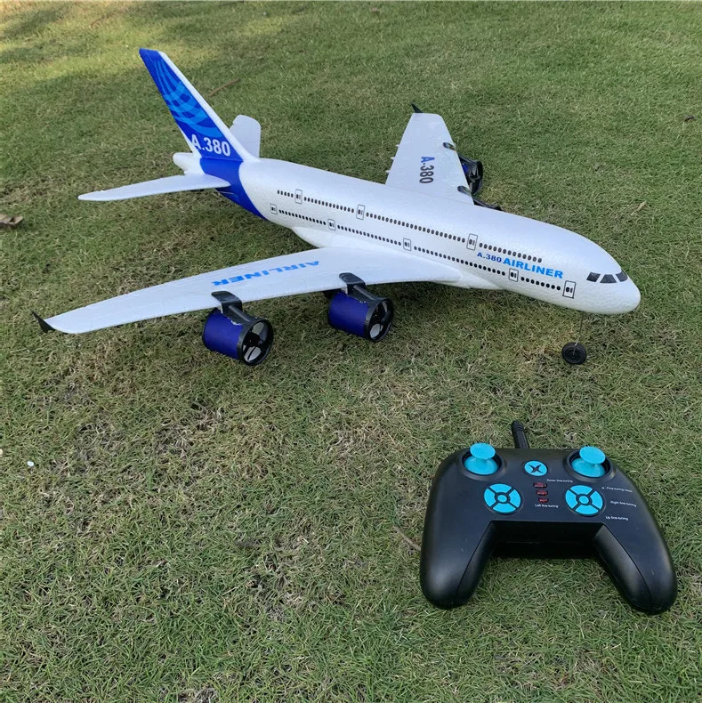 RC Plane Airbus A380 RC Airplane | edf jet rc plane | Radio Controlled Airplane | rc aircraft | Kids Toys RTF